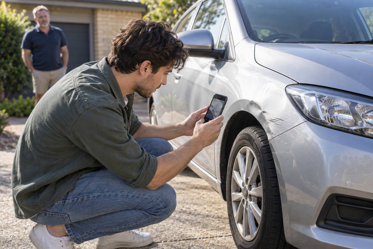 Fictional illustration: Ask about a used car